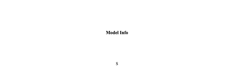 Model InfoS