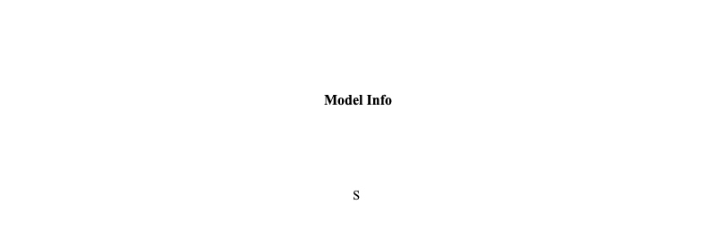 Model InfoS